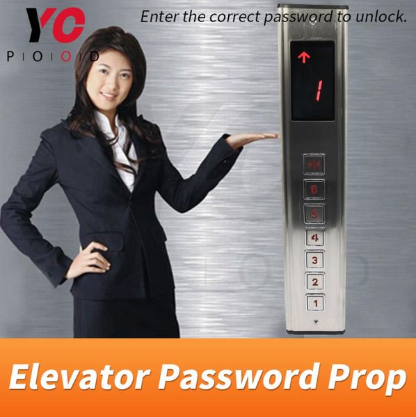 yopood elevator password prop escape room game real life input correct password to make display screen go from 1 to 6 then open1592594
yopood elevator password prop escape room game real life input correct password to make display screen go from 1 to 6 then open1592594