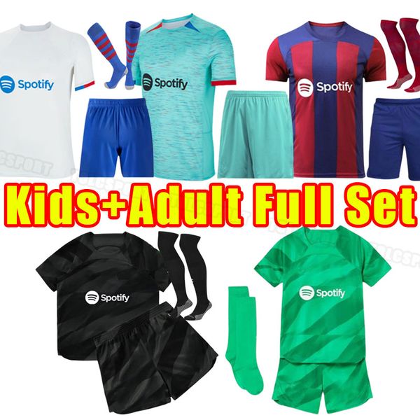 full set ansu fati football soccer jerseys 23 24 pedri adama ferran 2023 2023 barcelona f. de jong dest child kids barcelones goalkeeper dem, Black;yellow
full set ansu fati football soccer jerseys 23 24 pedri adama ferran 2023 2023 barcelona f. de jong dest child kids barcelones goalkeeper dem, Black;yellow