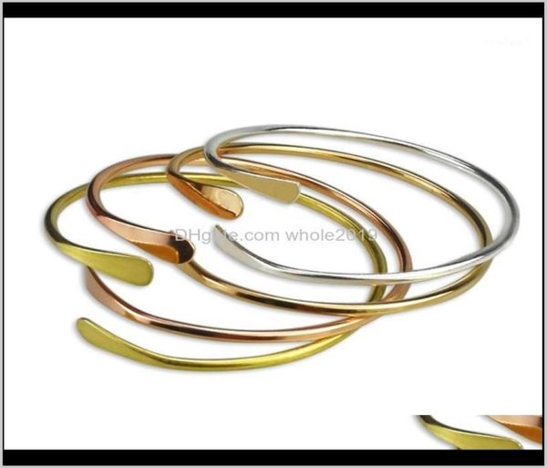 bangle bracelets jewelry drop delivery 2021 mylongingcharm 10pcslot blank brass smooth oval stacking bracelet open cuff bangles f1565530, Black
bangle bracelets jewelry drop delivery 2021 mylongingcharm 10pcslot blank brass smooth oval stacking bracelet open cuff bangles f1565530, Black