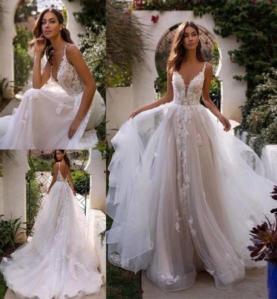 vintage wedding dresses backless spaghetti straps bridal gowns lace a line tulle applique ruffles court train garden vestidos de n4035857, White
vintage wedding dresses backless spaghetti straps bridal gowns lace a line tulle applique ruffles court train garden vestidos de n4035857, White