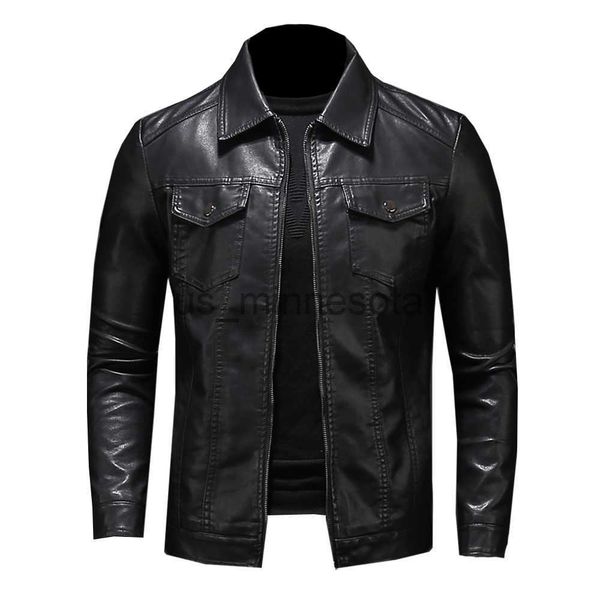 men's jackets jumpsnow men's motorcycle leather jacket large size pocket black zipper lapel slim fit male spring autumn pu coat j2, Black;brown
men's jackets jumpsnow men's motorcycle leather jacket large size pocket black zipper lapel slim fit male spring autumn pu coat j2, Black;brown