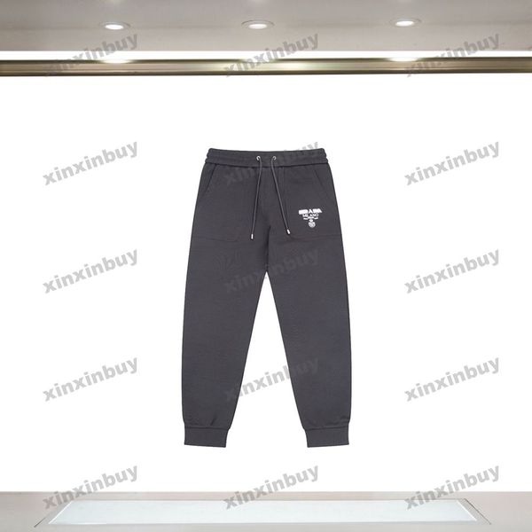xinxinbuy men women designer pant triangle label label letter embroidery spring summer casual pants letter black khaki s-2xl, Black;brown
xinxinbuy men women designer pant triangle label label letter embroidery spring summer casual pants letter black khaki s-2xl, Black;brown