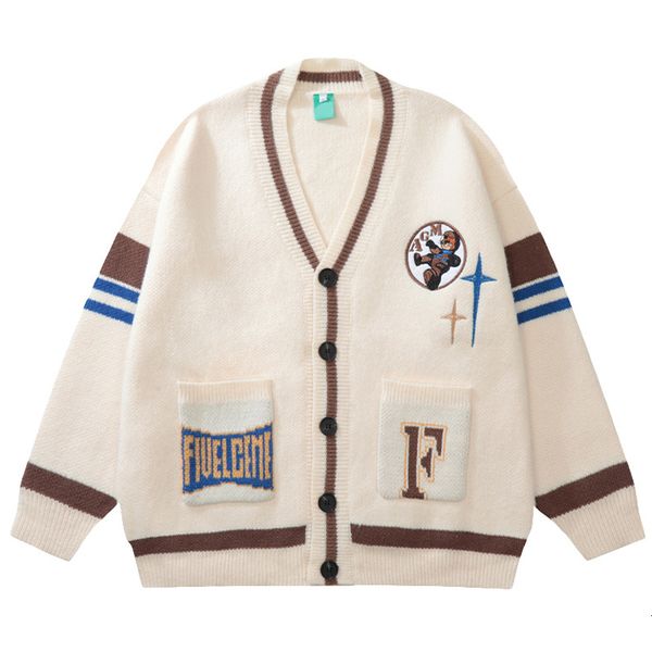 mens sweaters streetwear embroidery letter harajuku cardigan fashion loose casual knitted vneck outwear jacket autumn oversized 230811, White;black
mens sweaters streetwear embroidery letter harajuku cardigan fashion loose casual knitted vneck outwear jacket autumn oversized 230811, White;black