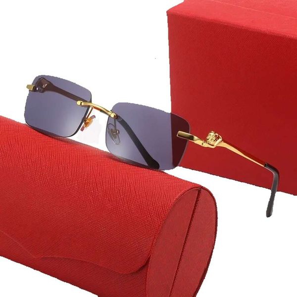 square carti glasses designer sunglasses for women sunglass new leopard head frameless men male personality fashion with myopic optical, White;black
square carti glasses designer sunglasses for women sunglass new leopard head frameless men male personality fashion with myopic optical, White;black