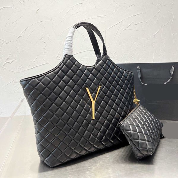 maxi tote women shopping tote bag classic women's one shoulder straddle bag handheld women's shopper with pouch 230815
maxi tote women shopping tote bag classic women's one shoulder straddle bag handheld women's shopper with pouch 230815