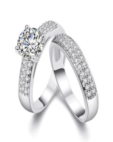 new fashion wedding ring fourclaw micro inlay zircon couple ring fashion antireal diamond ring trade jewelry whole2803881, Silver
new fashion wedding ring fourclaw micro inlay zircon couple ring fashion antireal diamond ring trade jewelry whole2803881, Silver