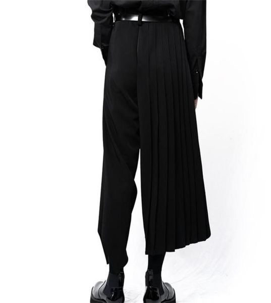 men039s pants yamamoto style casual trousers wideleg culottes irregular asymmetrical structure dark superloose trousers5877848, Black
men039s pants yamamoto style casual trousers wideleg culottes irregular asymmetrical structure dark superloose trousers5877848, Black