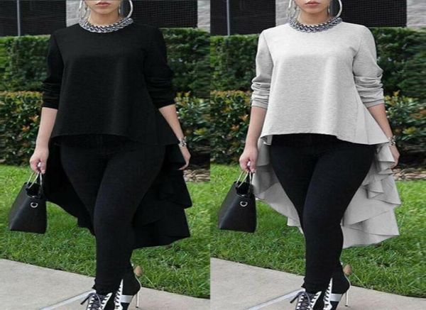 brand new women solid loose blouse shirt asymmetrical sleeve long high low size waterfall tuxedo plus size23039153913, White
brand new women solid loose blouse shirt asymmetrical sleeve long high low size waterfall tuxedo plus size23039153913, White