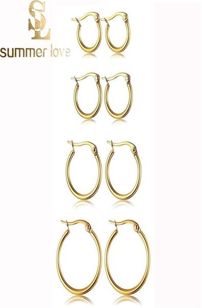 new fashion 316l stainless steel big hoop earrings for cartilage women gold silver small circle round earrings jewelry whole8540596, Golden;silver
new fashion 316l stainless steel big hoop earrings for cartilage women gold silver small circle round earrings jewelry whole8540596, Golden;silver