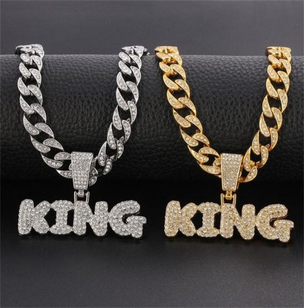 hip hop king letters pendant necklace with miami cuban chain iced out bling hiphop necklaces male charm jewelry gift 22021736109063153834, Silver
hip hop king letters pendant necklace with miami cuban chain iced out bling hiphop necklaces male charm jewelry gift 22021736109063153834, Silver