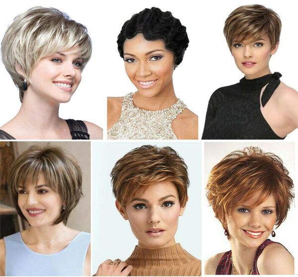 lady women fashion short curly wigs black blonde wavy hair pexie boycut wig9525961
lady women fashion short curly wigs black blonde wavy hair pexie boycut wig9525961