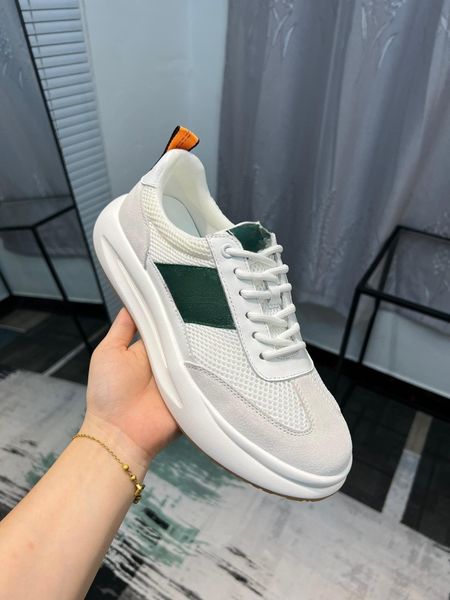 fashion fashion calfskin splicing breathable mesh rubber outsole sports running shoes fashion casual shoes, Black
fashion fashion calfskin splicing breathable mesh rubber outsole sports running shoes fashion casual shoes, Black