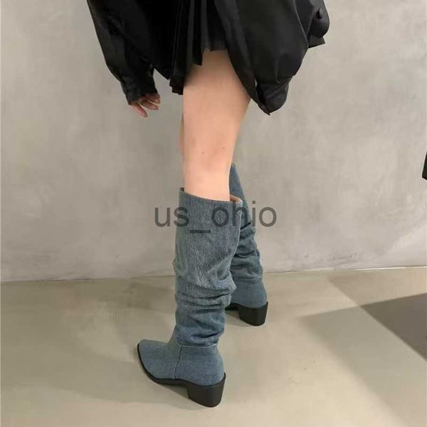 boots boots women 2023 designer luxury pointed chunky heel solid cowgirl booties slim autumn winter slip on ladies knee high botas j230811, Black
boots boots women 2023 designer luxury pointed chunky heel solid cowgirl booties slim autumn winter slip on ladies knee high botas j230811, Black