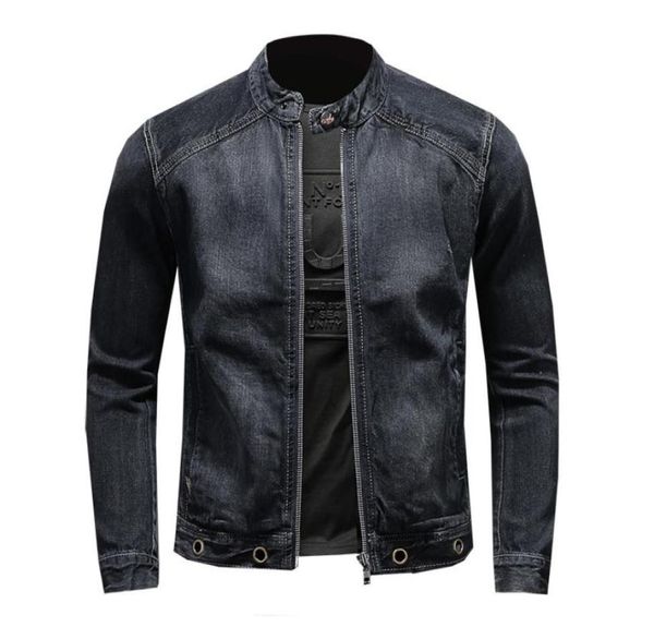 men039s jackets bonjean stand collar motorcycle biker jeans patchwork denim man slim fit streetwear vintage jacket spring coat8325814, Black;brown
men039s jackets bonjean stand collar motorcycle biker jeans patchwork denim man slim fit streetwear vintage jacket spring coat8325814, Black;brown