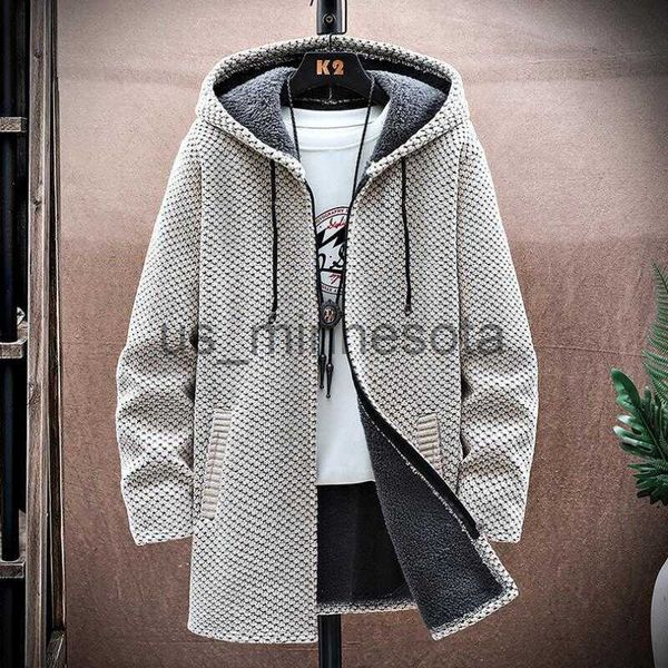 men's jackets men's cardigan cashmere long coat sweaters with hoods autumn winter new fleece warm solid sweatercoat windbreaker me, Black;brown
men's jackets men's cardigan cashmere long coat sweaters with hoods autumn winter new fleece warm solid sweatercoat windbreaker me, Black;brown