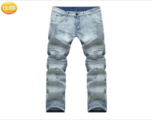 male biker jeans destroyed denim fabric elastic slim fit washed denim skinny pants joggers skinny men ripped trousers2169276, Blue
male biker jeans destroyed denim fabric elastic slim fit washed denim skinny pants joggers skinny men ripped trousers2169276, Blue