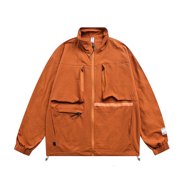 mens jackets men japan streetwear cityboy fashion waterproof loose casual outdoor multi pocket cargo jacket male women oversize coat 230810, Black;brown
mens jackets men japan streetwear cityboy fashion waterproof loose casual outdoor multi pocket cargo jacket male women oversize coat 230810, Black;brown