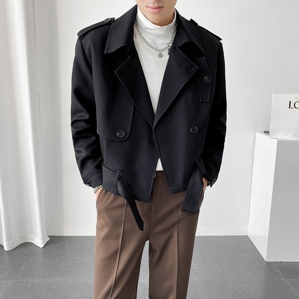 mens jackets british style men spring casual doublebreasted jacketmale slim fit korean fashion loose coat plus size s3xl 230810, Black;brown
mens jackets british style men spring casual doublebreasted jacketmale slim fit korean fashion loose coat plus size s3xl 230810, Black;brown