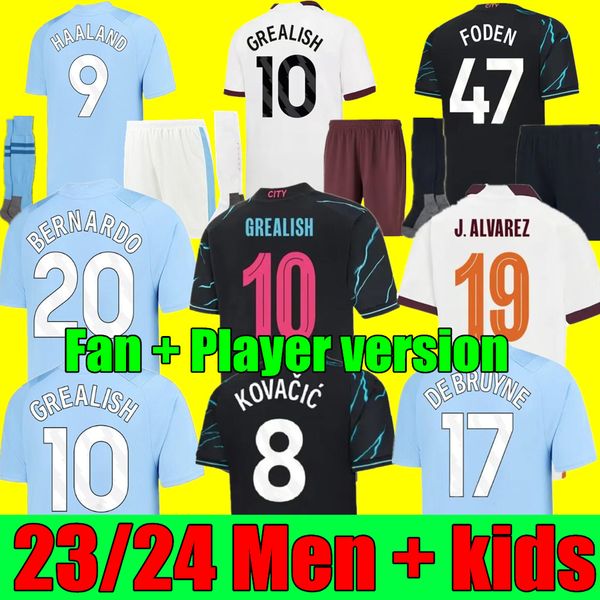 23 24 soccer jerseys haaland de bruyne phillips mans cities grealish ferran mahrez foden bernardo joao cancelo z 2023 2024 football shirt me, Black;yellow
23 24 soccer jerseys haaland de bruyne phillips mans cities grealish ferran mahrez foden bernardo joao cancelo z 2023 2024 football shirt me, Black;yellow