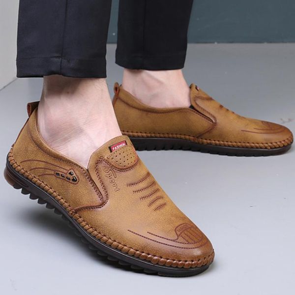 dress shoes casual shoes for men pu leather loafers classic breathable solid colors soft flats sewing comfort fashion slip on loafers shoes, Black
dress shoes casual shoes for men pu leather loafers classic breathable solid colors soft flats sewing comfort fashion slip on loafers shoes, Black