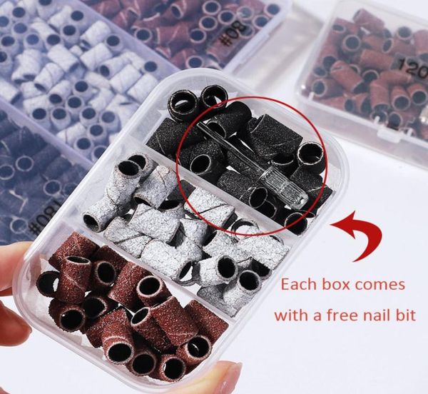 100125pcs repalceable nail sanding bands 80 120 180 zebra sand ring bit for manicure pedicure nails files drill machine supply1649554
100125pcs repalceable nail sanding bands 80 120 180 zebra sand ring bit for manicure pedicure nails files drill machine supply1649554