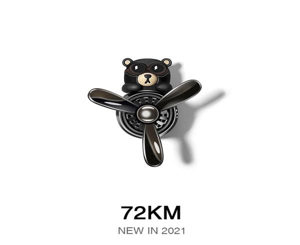 72km car air freshener auto accessories interior perfume diffuser bear pilot rotating propeller outlet fragrance magnetic design a7596077
72km car air freshener auto accessories interior perfume diffuser bear pilot rotating propeller outlet fragrance magnetic design a7596077