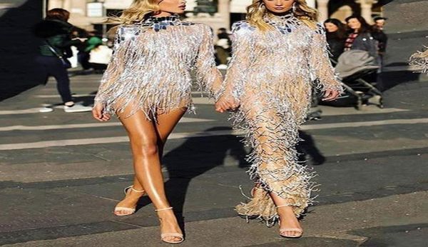 2021 spring round neck longsleeved fringed dress summer new backless high street sequins mini dress2340644, Black;gray
2021 spring round neck longsleeved fringed dress summer new backless high street sequins mini dress2340644, Black;gray