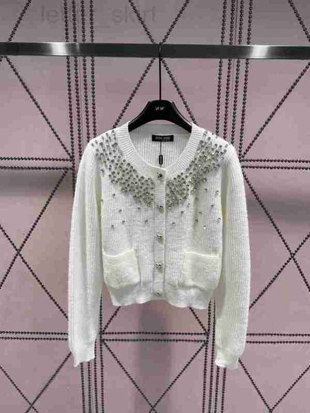 women's hoodies & sweatshirts designer mi23 new heavy duty studded diamond decorative round neck long sleeve knitted versatile cardigan, Black
women's hoodies & sweatshirts designer mi23 new heavy duty studded diamond decorative round neck long sleeve knitted versatile cardigan, Black