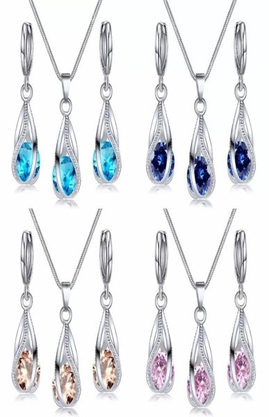 water drop jewelry set for women pendant necklace hoop earrings wedding party1725366, Silver
water drop jewelry set for women pendant necklace hoop earrings wedding party1725366, Silver