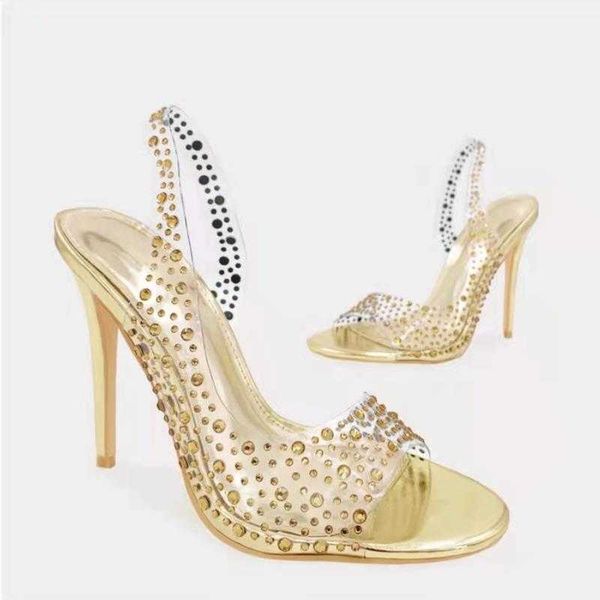 sandals champagne silver gold crystal bride shoes clear pvc bling rhinestone slingback party sandals open toe sparkly heels 230417, Black
sandals champagne silver gold crystal bride shoes clear pvc bling rhinestone slingback party sandals open toe sparkly heels 230417, Black