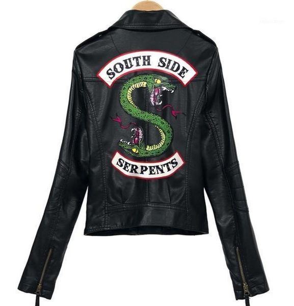 women039s jackets 2021 riverdale pu printed logo southside serpents women streetwear leather jacket8547086, Black;brown
women039s jackets 2021 riverdale pu printed logo southside serpents women streetwear leather jacket8547086, Black;brown