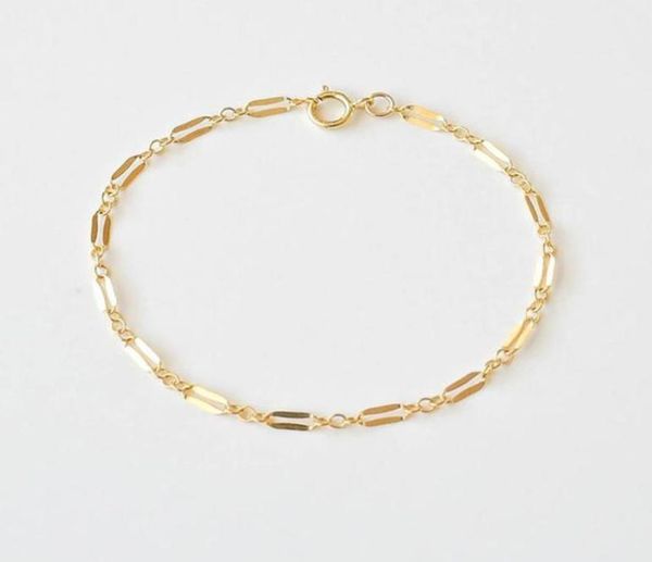 14k gold filled chain bracelet handmade boho charms bracelets vintage anklets for bridesmaid gift women jewelry6998035, Golden;silver
14k gold filled chain bracelet handmade boho charms bracelets vintage anklets for bridesmaid gift women jewelry6998035, Golden;silver