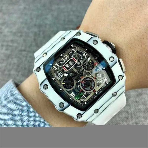 multi-function r ichardes fiber watch carbon brand mens fully automatic mechanical watch calendar multifunctional personal jbp0
multi-function r ichardes fiber watch carbon brand mens fully automatic mechanical watch calendar multifunctional personal jbp0