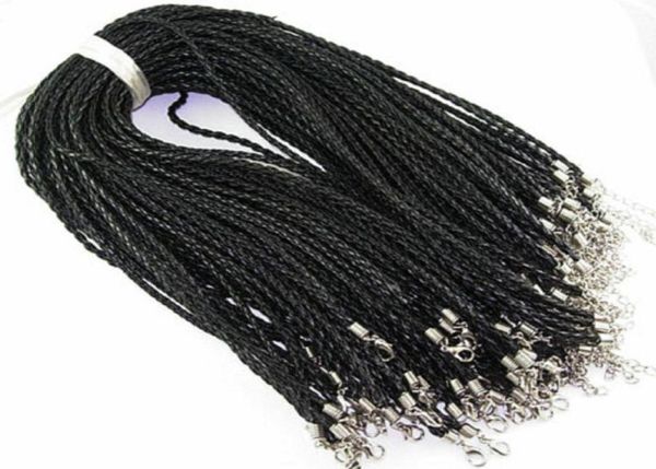 100pcslot 18039039 3mm black pu leather braid necklace cords with lobster clasp for diy jewelry neckalce pendant craft jewe1001667, White;red
100pcslot 18039039 3mm black pu leather braid necklace cords with lobster clasp for diy jewelry neckalce pendant craft jewe1001667, White;red