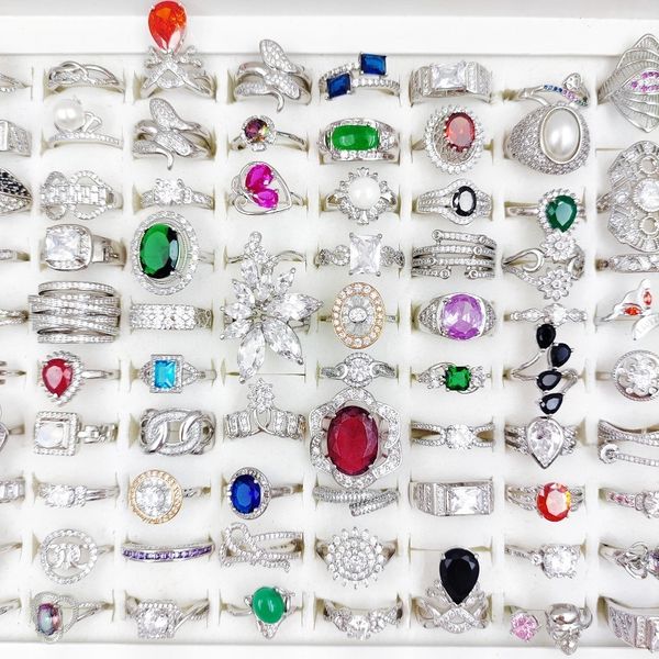 solitaire ring 10/20/30pcs/lot luxury zircon crystal copper rings for women mix colorful charm stone wedding jewelry gift wholesale 230810, Golden;silver
solitaire ring 10/20/30pcs/lot luxury zircon crystal copper rings for women mix colorful charm stone wedding jewelry gift wholesale 230810, Golden;silver