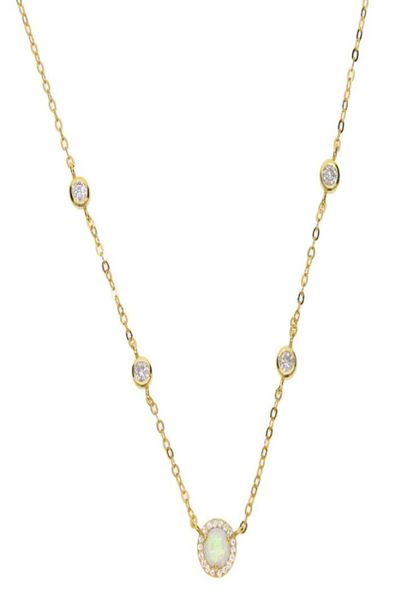 silver gold rose gold 3 color cz station opal necklace fine 925 sterling silver jewelry round geometric charm link chain collar fa4630116
silver gold rose gold 3 color cz station opal necklace fine 925 sterling silver jewelry round geometric charm link chain collar fa4630116