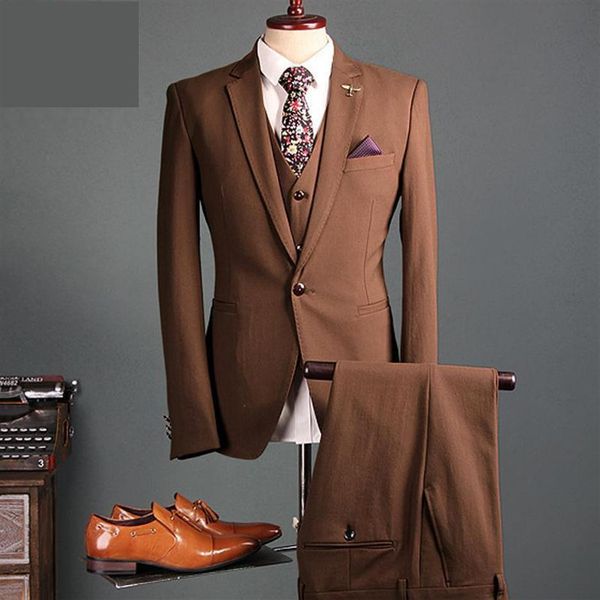 men's suits & blazers fashion dress blazer brown men suit spring autumn outerwear wedding groom tuxedos groomsman custom made225k, White;black
men's suits & blazers fashion dress blazer brown men suit spring autumn outerwear wedding groom tuxedos groomsman custom made225k, White;black