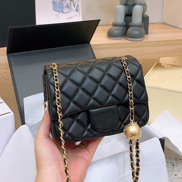 luxury designers mini golden ball crossbody bags fashion classic quilting women flap adjustable shoulder strap bag 7a quality genuine leathe
luxury designers mini golden ball crossbody bags fashion classic quilting women flap adjustable shoulder strap bag 7a quality genuine leathe