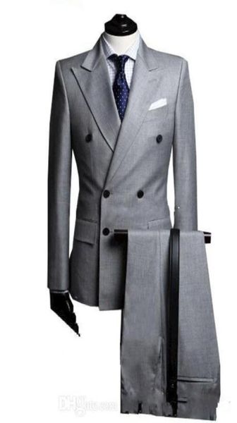 doublebreasted side vent light grey groom tuxedos peak lapel groomsmen mens wedding tuxedos prom suits jacketpantstie g16714476556, Black;gray
doublebreasted side vent light grey groom tuxedos peak lapel groomsmen mens wedding tuxedos prom suits jacketpantstie g16714476556, Black;gray