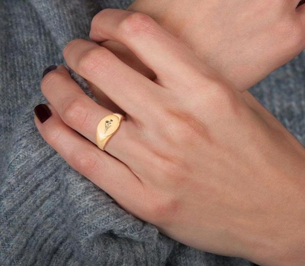 cluster rings oval tiny pinky signet ring for women custom handwrite initial name female finger8897118, Golden;silver
cluster rings oval tiny pinky signet ring for women custom handwrite initial name female finger8897118, Golden;silver