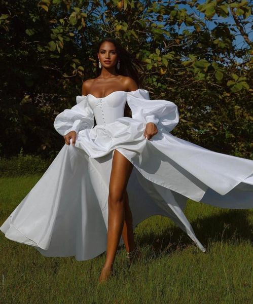 beach wedding dresses boho a line bridal gowns long sleeve split white robe de mariage vestido de noiva3166502
beach wedding dresses boho a line bridal gowns long sleeve split white robe de mariage vestido de noiva3166502