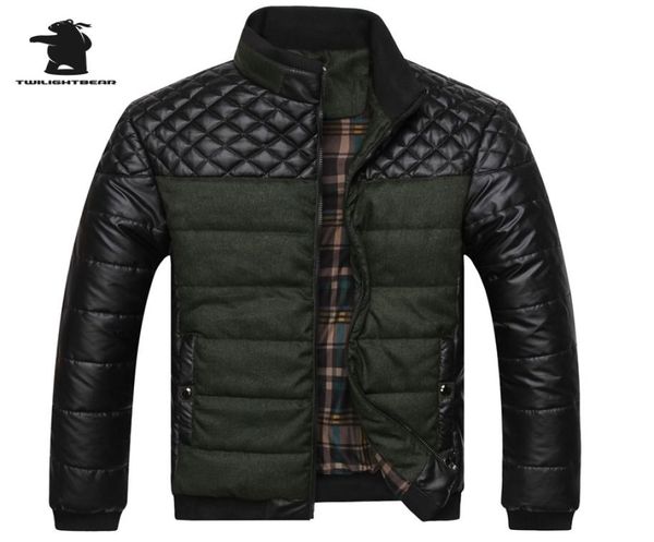 new men's jackets and coats 4xl pu patchwork jackets men outerwear winter fashion male clothing b35087969534, Black;brown
new men's jackets and coats 4xl pu patchwork jackets men outerwear winter fashion male clothing b35087969534, Black;brown