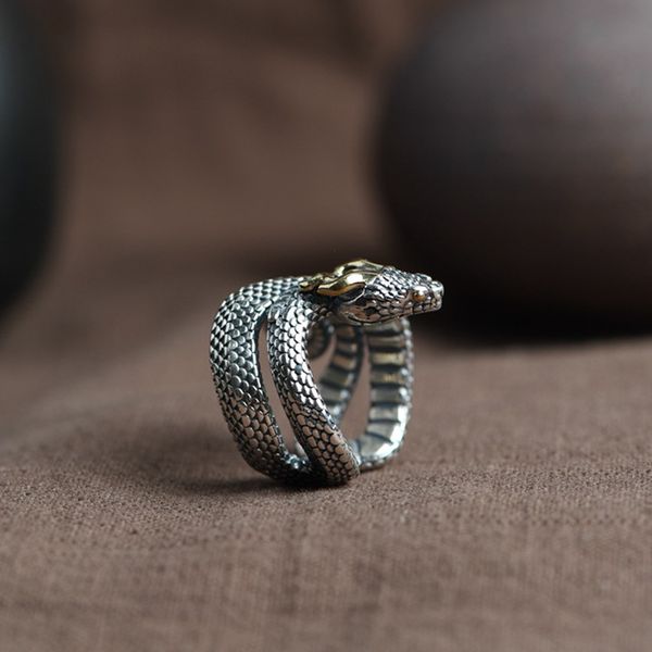 s925 silver ring men's cross border jewelry wholesale opening personalized and creative vintage hand jewelry silver snake ring
s925 silver ring men's cross border jewelry wholesale opening personalized and creative vintage hand jewelry silver snake ring