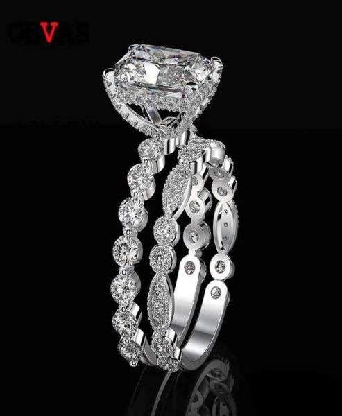 oevas 100 925 sterling silver wedding rings set for women sparking created moissanite gemstone diamonds engagement fine jewelry9464589, Slivery;golden
oevas 100 925 sterling silver wedding rings set for women sparking created moissanite gemstone diamonds engagement fine jewelry9464589, Slivery;golden