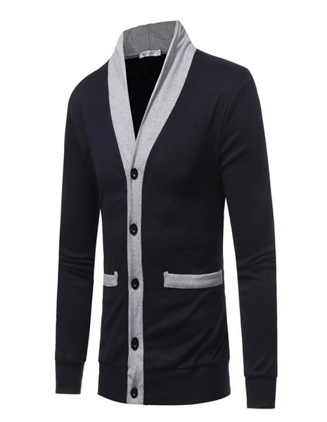 men039s sweaters mens fashion v neck contrast color decorative slim cardigan jacket long sleeved sweater men m2xl8600600, White;black
men039s sweaters mens fashion v neck contrast color decorative slim cardigan jacket long sleeved sweater men m2xl8600600, White;black