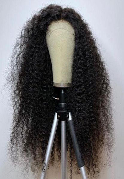 brazilian natural black 180density 26inch kinky curly soft glueless lace front wig for women with baby hair natural hairline vent7728989, Black;brown
brazilian natural black 180density 26inch kinky curly soft glueless lace front wig for women with baby hair natural hairline vent7728989, Black;brown