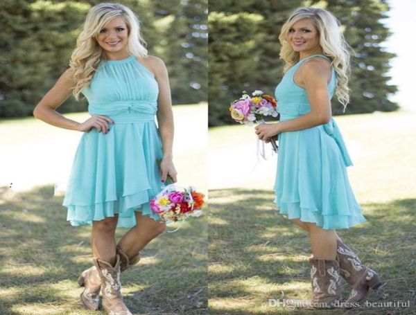 new modest short bridesmaid dresses light sky blue halter neck knee length ruffle chiffon plus size country wedding party dresses8139773, White;pink
new modest short bridesmaid dresses light sky blue halter neck knee length ruffle chiffon plus size country wedding party dresses8139773, White;pink