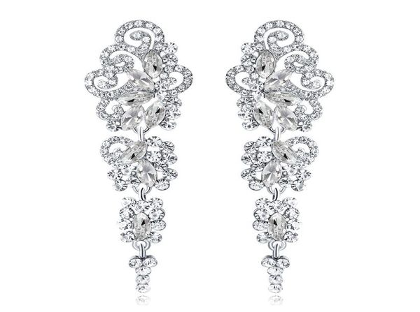 new bridal earrings with crystals rhinestones water drop earring bridal jewelry findings wedding accessories for brides bw0429529925, White
new bridal earrings with crystals rhinestones water drop earring bridal jewelry findings wedding accessories for brides bw0429529925, White