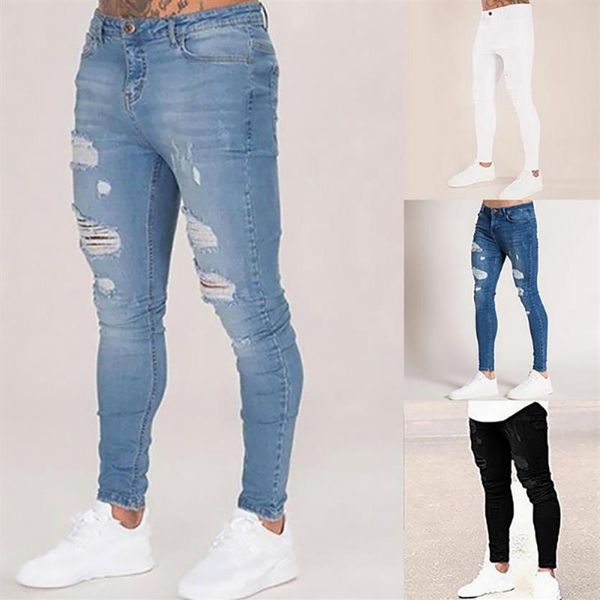 mens ripped jeans casual skinny slim fit denim pants biker hip hop jeans with holel skinny distressed denim pants211a, Blue
mens ripped jeans casual skinny slim fit denim pants biker hip hop jeans with holel skinny distressed denim pants211a, Blue