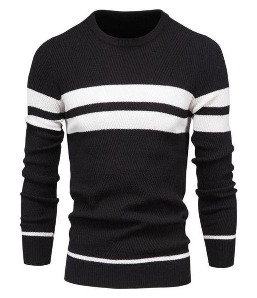 men039s sweaters autumn men clothing sweater winter casual fashion oneck pullover stripe patchwork long sleeve warm slim4791811, White;black
men039s sweaters autumn men clothing sweater winter casual fashion oneck pullover stripe patchwork long sleeve warm slim4791811, White;black